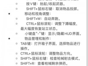 《大灾变：CDDA游戏按键与操作全面攻略》