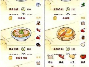 召唤之夜4美食爷爷料理考试详解：揭秘食谱答案的奥秘