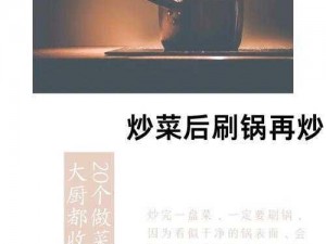 笨蛋美人挨炒日常：厨房新手的救星，让你轻松做出美味佳肴