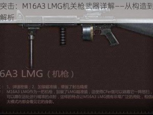 全民突击：M16A3 LMG机关枪武器详解——从构造到应用深度解析