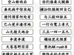 汉字找茬王第217关攻略详解：轻松掌握通关技巧与秘诀