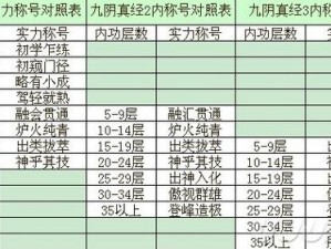 九阴真经角色经脉系统与装备属性深度解析：全面剖析人物实力进阶之道