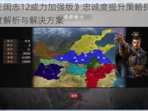 《三国志12威力加强版》忠诚度提升策略探讨：深度解析与解决方案