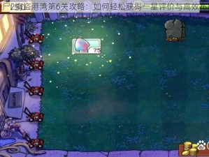 植物大战僵尸2海盗港湾第6关攻略：如何轻松获得一星评价与高效布阵策略解析