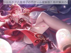 为什么玩不了八重神子の罚ゲーム破解版？有何解决办法？