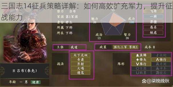 三国志14征兵策略详解：如何高效扩充军力，提升征战能力