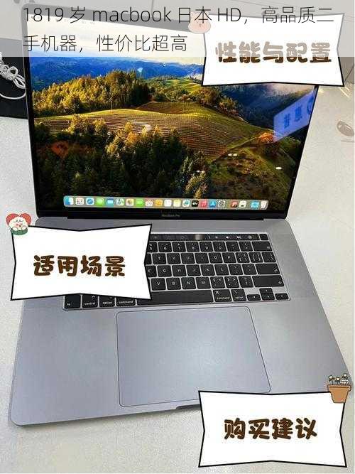 1819 岁 macbook 日本 HD，高品质二手机器，性价比超高