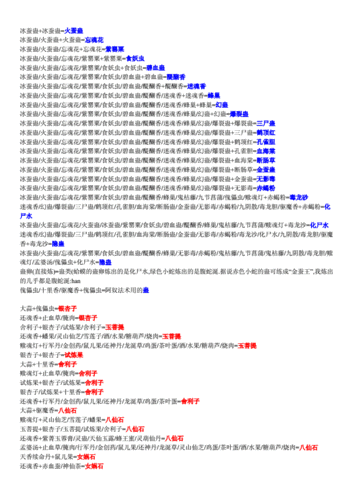 新仙剑奇侠传：炼蛊炼化表之秘法传承与探索