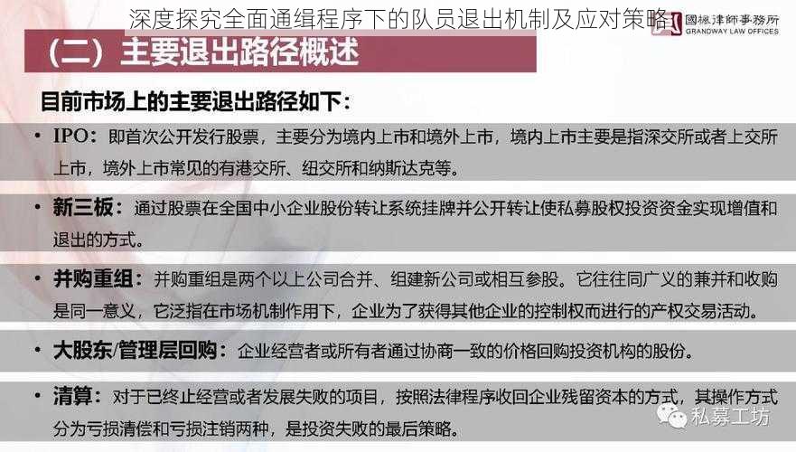 深度探究全面通缉程序下的队员退出机制及应对策略