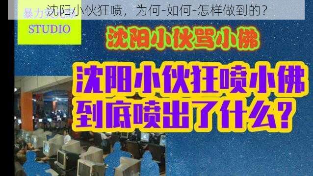 沈阳小伙狂喷，为何-如何-怎样做到的？