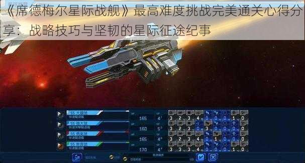 《席德梅尔星际战舰》最高难度挑战完美通关心得分享：战略技巧与坚韧的星际征途纪事