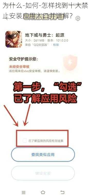 为什么-如何-怎样找到十大禁止安装应用入口并详解？