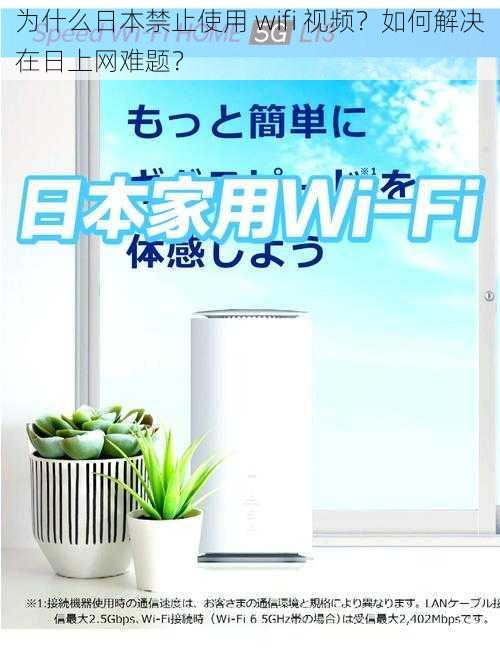 为什么日本禁止使用 wifi 视频？如何解决在日上网难题？